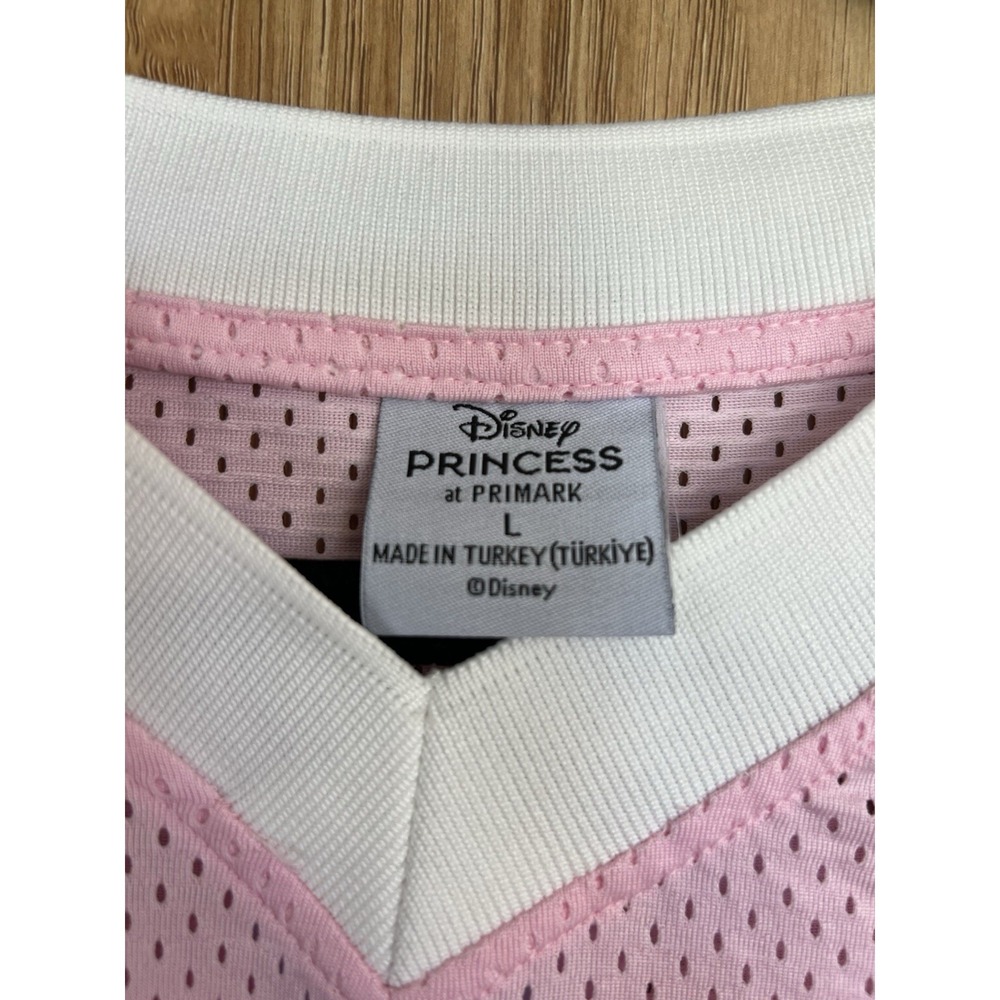 Disney X Primark Castle Princess Football Jersey Disney World Large nWT Believe - Picture 3 of 3